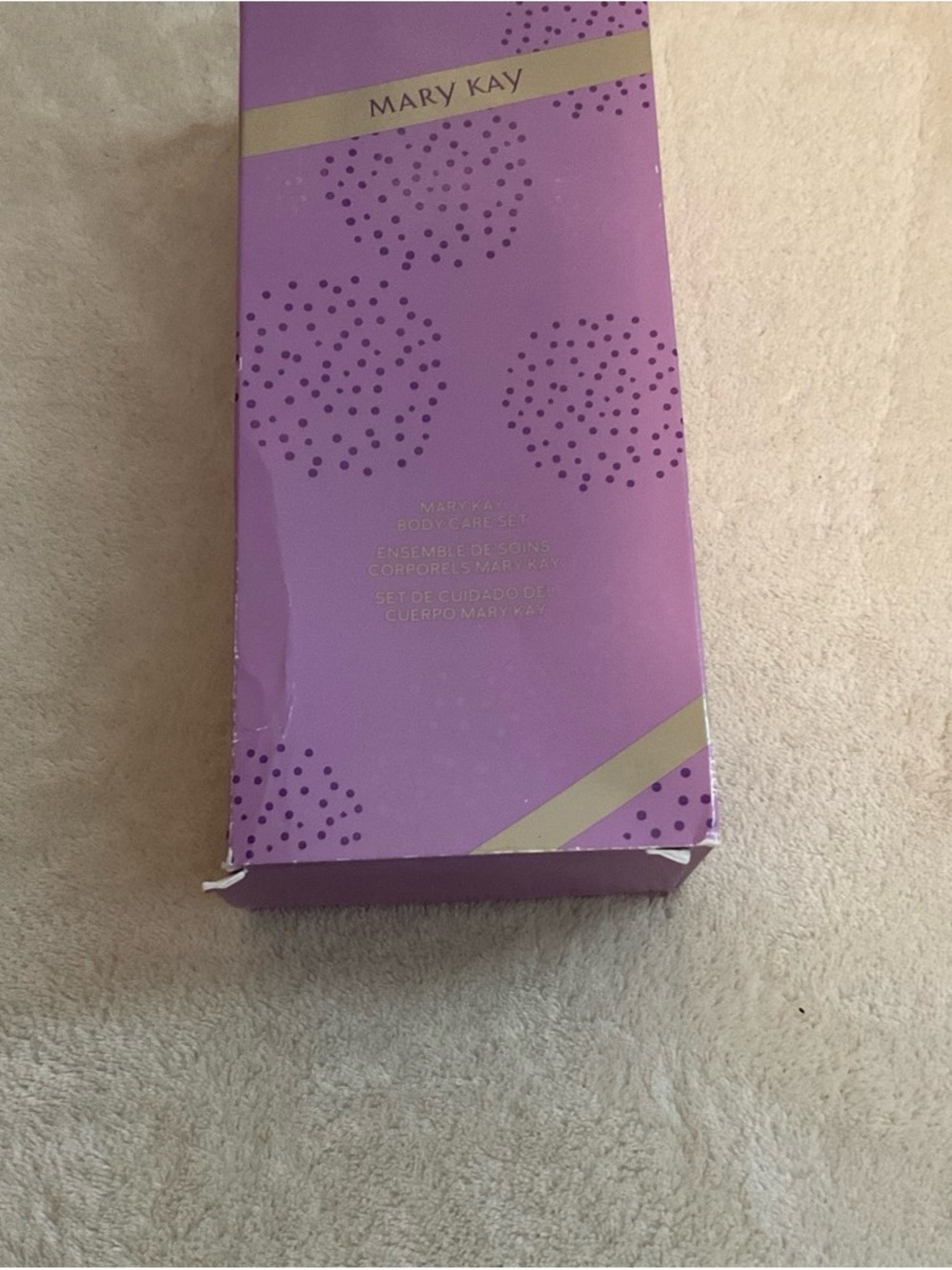 Mary Kay Lavender Purple Body Care Set